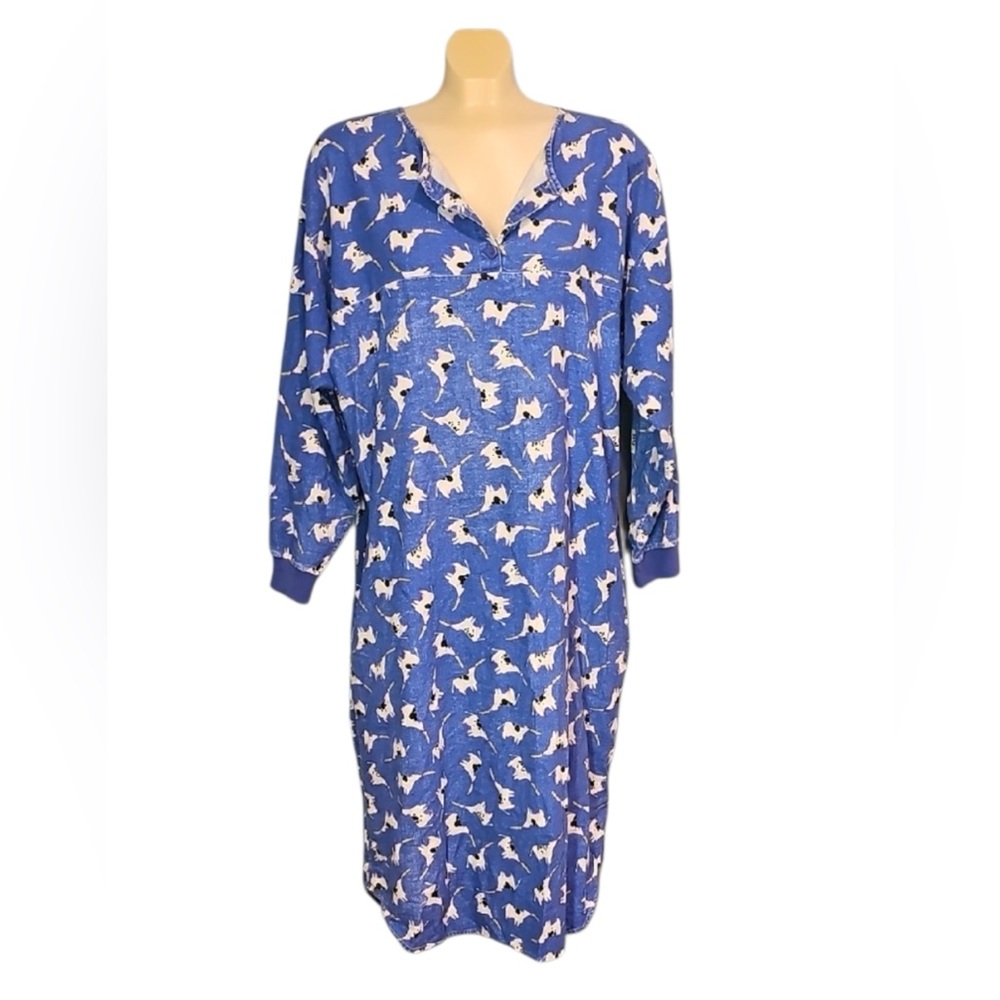 💚 Vintage COWS Nightshirt, Size L/XL